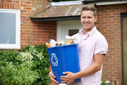 Clean and organized property after rubbish removal in South West London